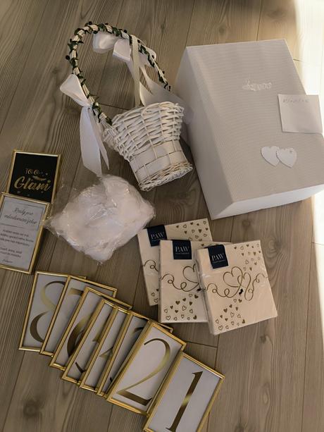 Svadobná dekorácia,