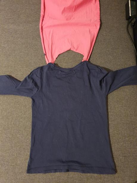 Premieňacie tričko s plášťom, palomino,140