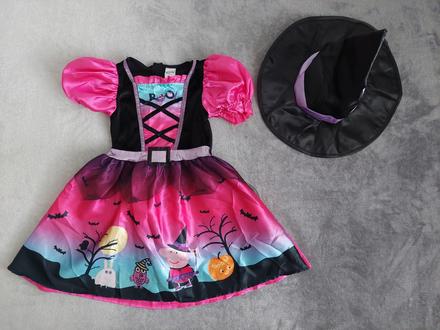 Čarodejnica peppa pig karnevalový komplet veľ.104,