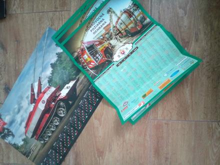 Kalendare na stenu, plagat, 