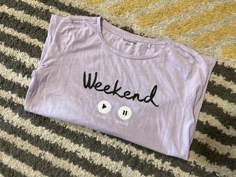 Fialkové tričko weekend, reserved,152