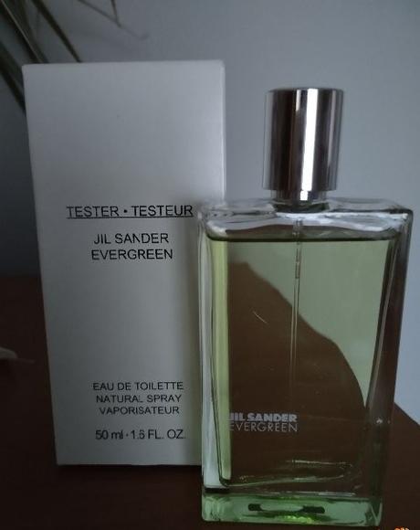 Jil sander evergreen edt tester 50 ml, 