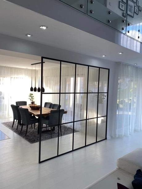 Industriálne loft dvere na mieru kov sklo,