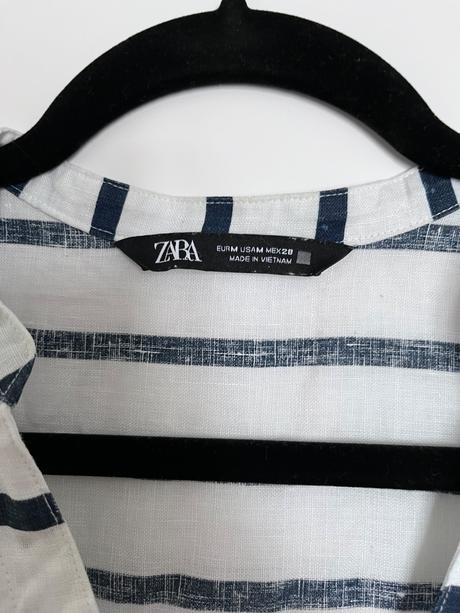Zara košeľa ľanová, zara,m