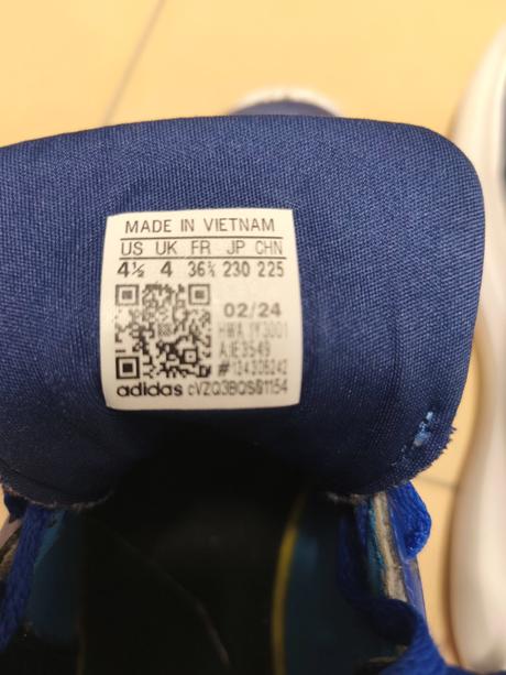 Predám detské tenisky adidas veľkosť 36 1/2, adidas,36