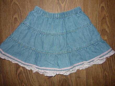 Riflová sukna -98/104, 98