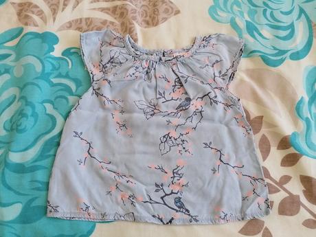 Blúzka na leto, denim,104