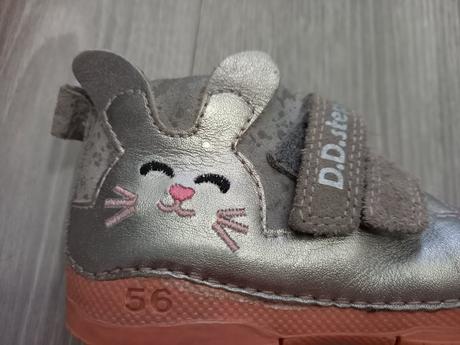 Kožené topánky d.d step, d.d.step,24