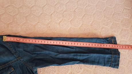 Dievčenské šaty vs predĺžená rifľová košela veľ.11, denim co,110