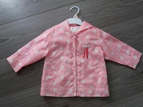 Tenká bodkovaná bunda, 80