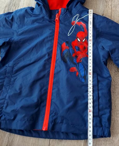 Prechodná bundička so spidermanom, marvel,86