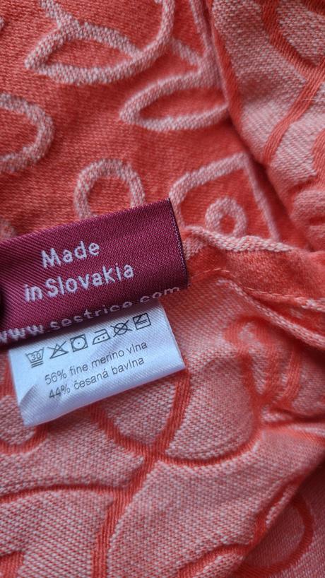 Satka sestrice folk living coral (merino), sestrice