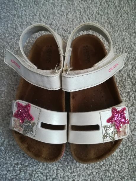 Kožené sandále, geox,25