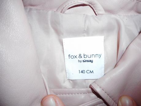 Dievčenská koženková bundička 134cm, sinsay,134