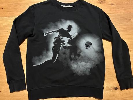 Futbalova tensia mikinka, h&m,140