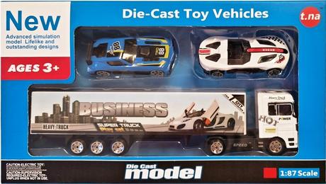 Autíčka kovová sada 3ks, 