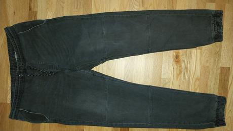 Čierne - antracitové pánske jogging rifle zn. live, l