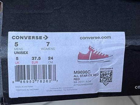 Converse tenisky 37,5, converse,37