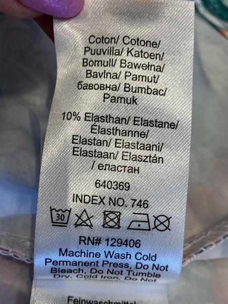 Dámske vzorované šaty bodyflirt (44-46), xxl