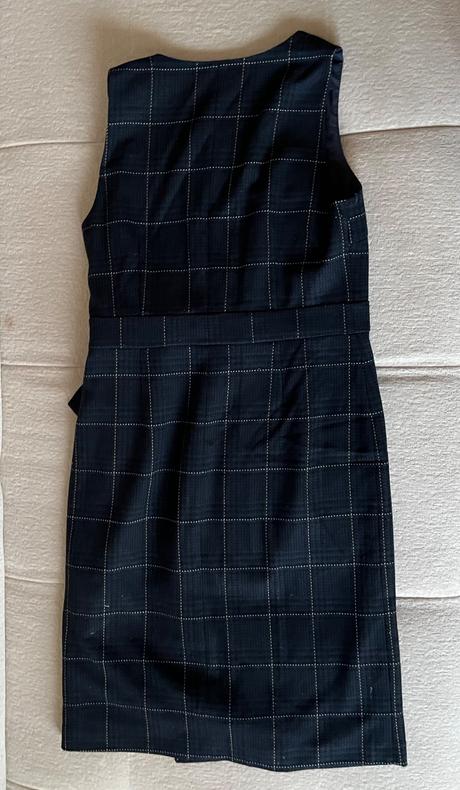 Tmavomodré zavinovacie šaty hallhuber, m/38, m