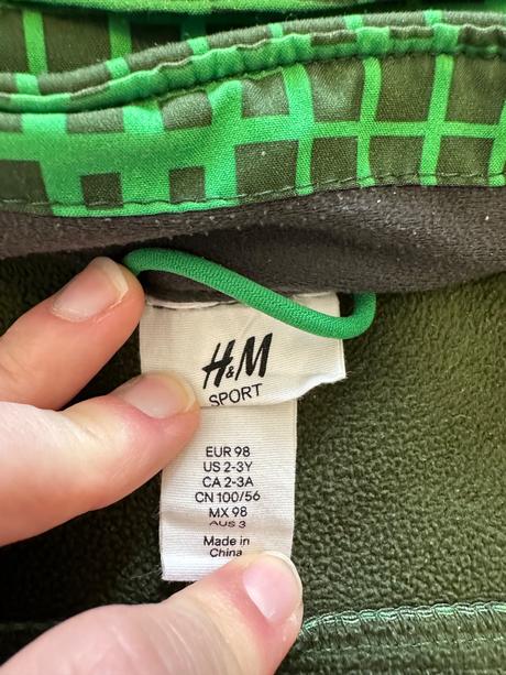 Športová bunda, h&m,98