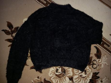 Moherový jemnulinký sveter, clockhouse,s