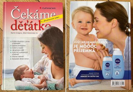 Kniha čekáme děťátko za 5e,