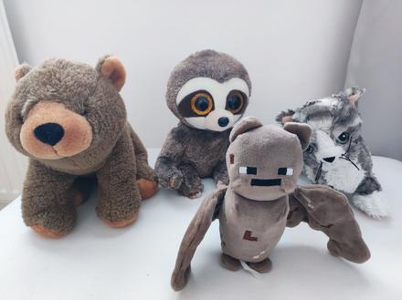 Plyšové hračky,