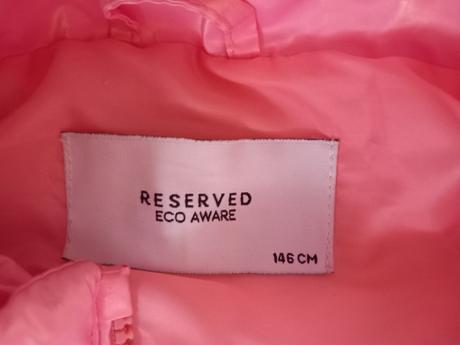 Ružová metalická prechodná bunda v.146 zn.reserved, reserved,146