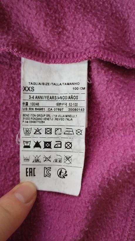 Mikina benetton, benetton,98