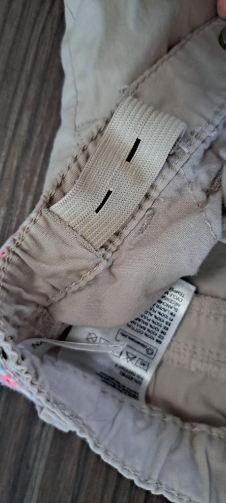 2x kraťasy, h&m,110