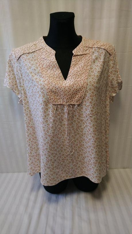 Dámsky top s farebným vzorom, camaieu, camaieu,xxxl