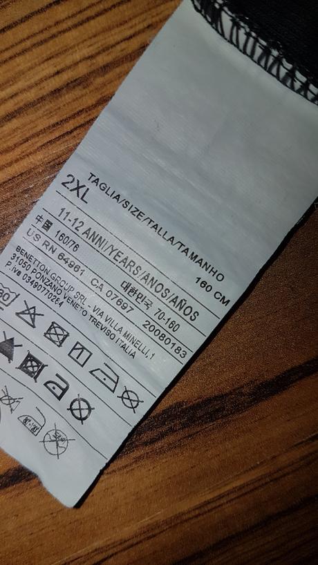 Tricko benetton, benetton,146