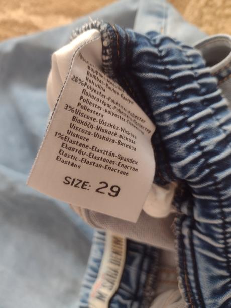 Riflové šortky, 164