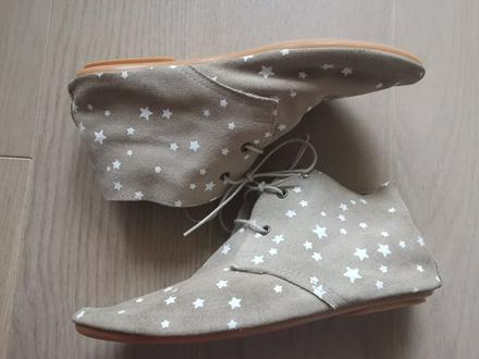 Kotníkové semišové topánky anniel, 36