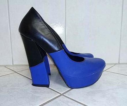 Moderne dvojfarebne lodicky, 37