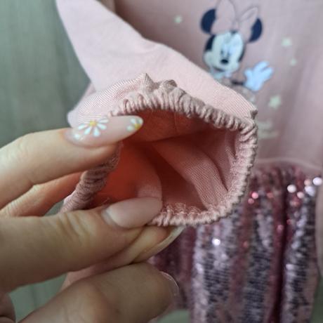 Šaty minnie ružové, disney,116