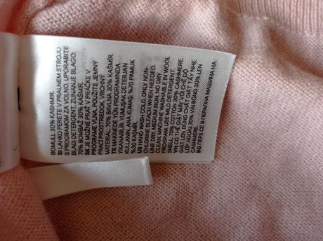 Kašmirovy sveter, h&m,98