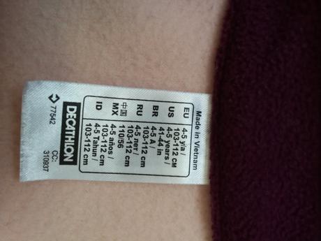 Flisova mikina decathlon, decathlon,110