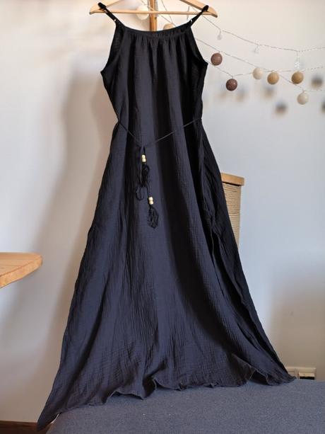 Bavlnene muselinove saty, l / m / s