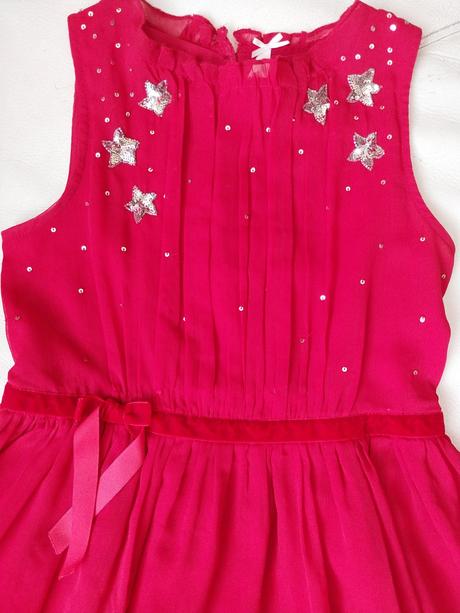 Vianočné šaty next 134/140, next,134