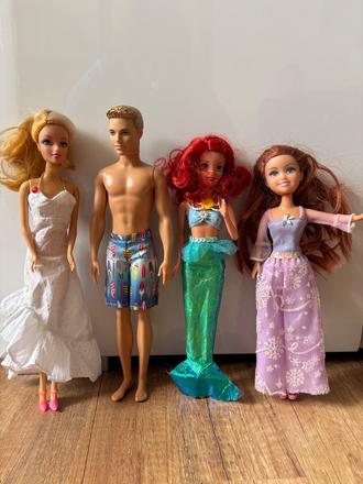 Barbie bábiky a ken,