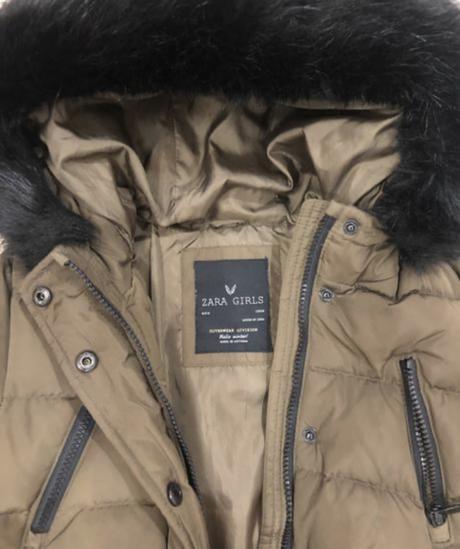 Zara páperová bunda, zara,128