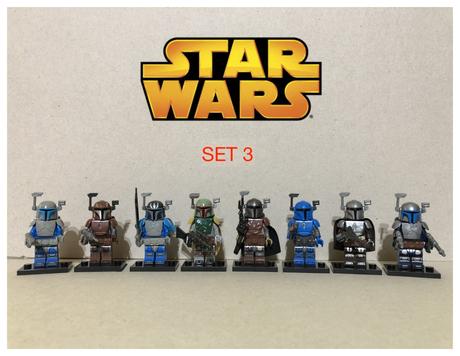 Rôzne figúrky star wars 1 (8ks),