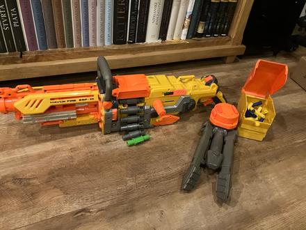 Zberateľský gulomet nerf n -strike vulkan ebf25,