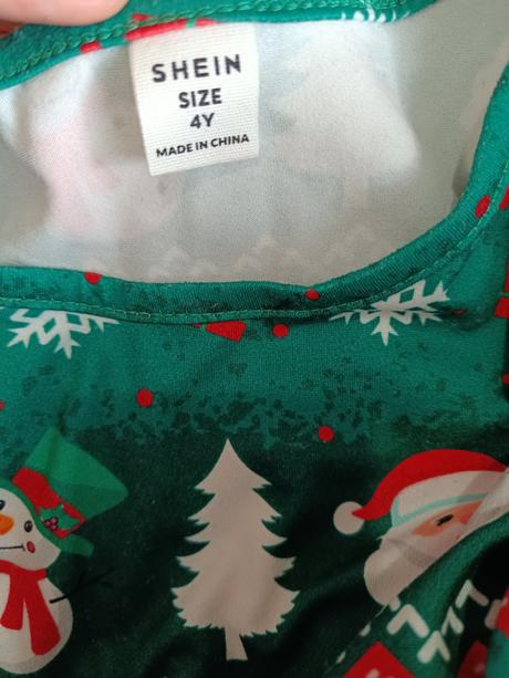 Vianočné šaty pre dievčatká, 98