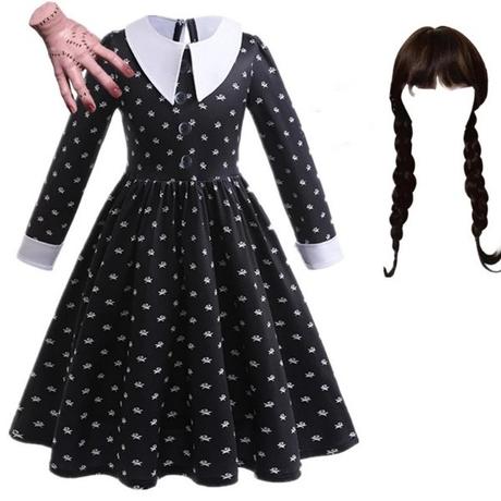 Kostým wednesday 4 - 10 rokov,