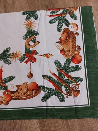 Vianočný obrus retro,