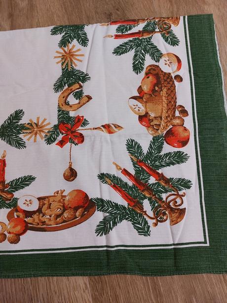 Vianočný obrus  retro, 