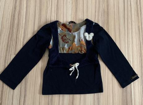 Elegantne tricko s vestickou zn fashion girls, 98